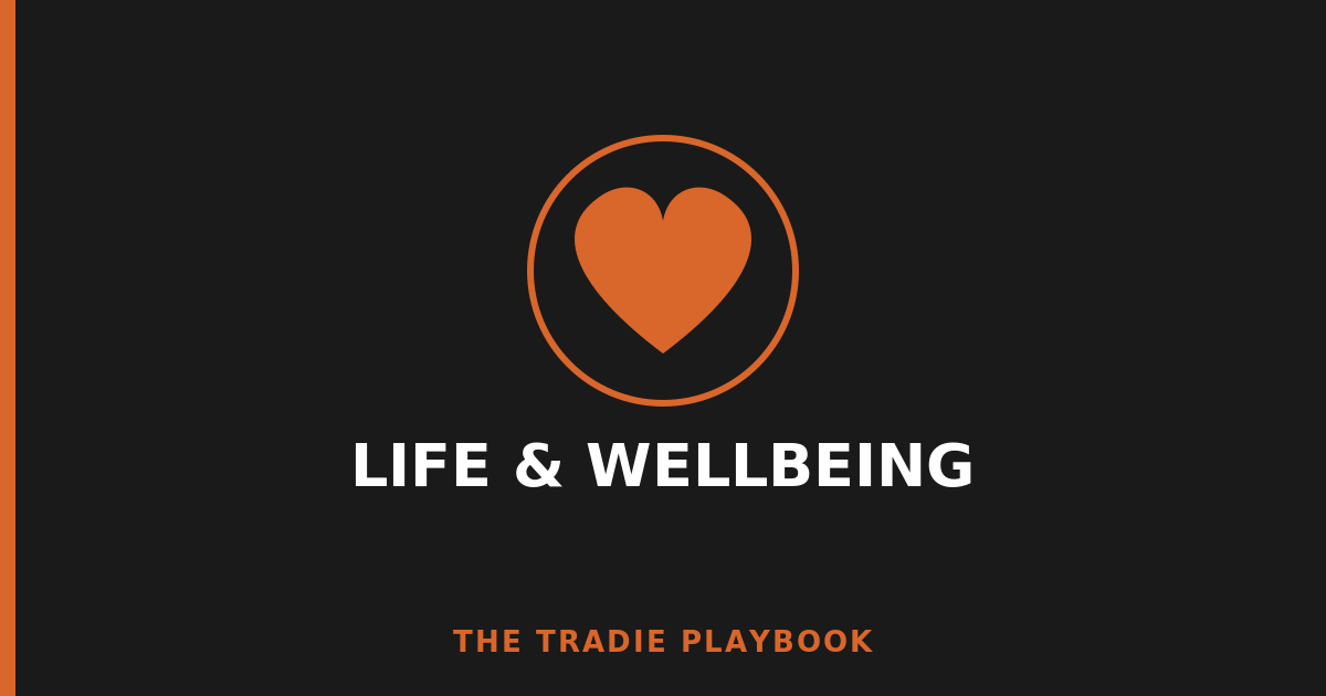 Life & Wellbeing category icon — The Tradie Playbook